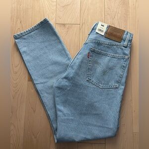BNWT- Premium Levi’s 501 Original Cropped Light Wash Denim Jeans (25/28)